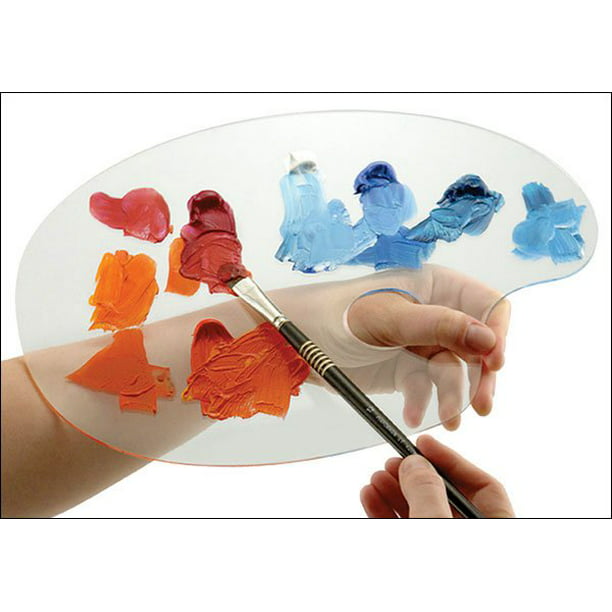 Artist Finished Palette Oil Acrylic Paint Tray Painting Tool Home DIY Craft 